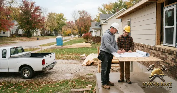 Editorial photograph illustrating Iowa Contractor Registration (Chapter 91C), Explained — Iowa's Best Contractors