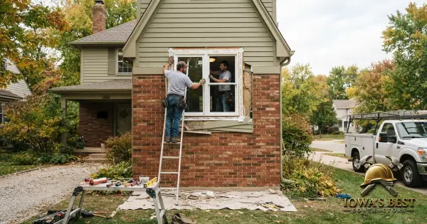 Editorial photograph illustrating Window Replacement Cost in Iowa — Iowa's Best Contractors